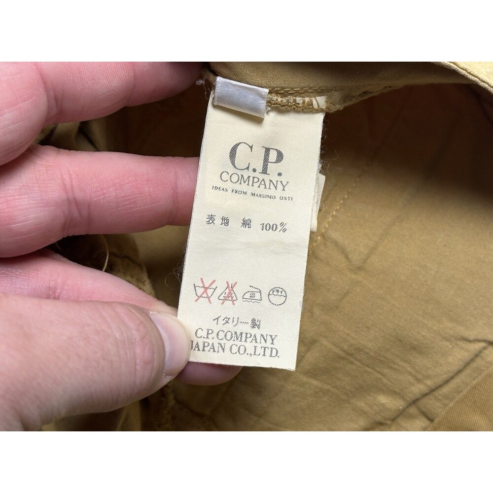 Vintage Stone Island C.P. Company 100% Cotton Pique Button Fly Pants 52 Italy - Picture 9 of 16